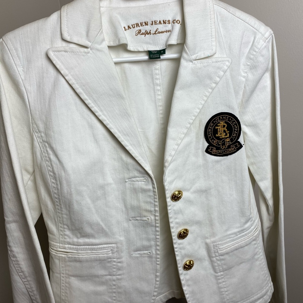 Ralph Lauren white jacket